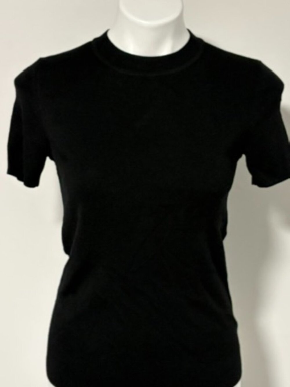 ARACH & CLOZ BLACK KNIT SWEATER TOP XS
